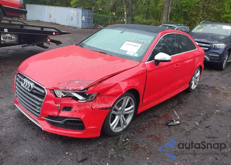2015 Audi S3 2.0T Premium Plus из США, поврежденный, VIN WAUBFGFF0F1079746